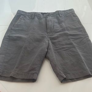 John Varvatos Dark Grey Dress Shorts